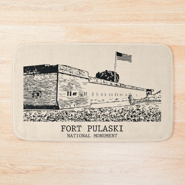 Item preview, Fort Pulaski National Monument designed and sold by Lakeric Cityscapes.