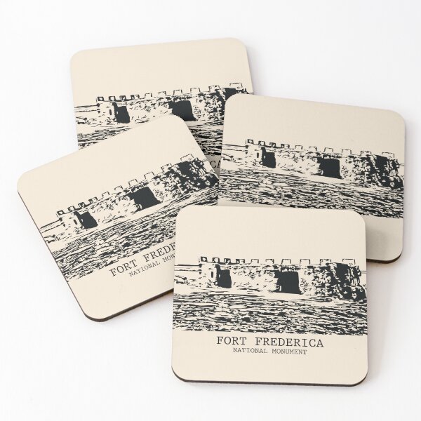 Item preview, Fort Frederica National Monument designed and sold by Lakeric Cityscapes.