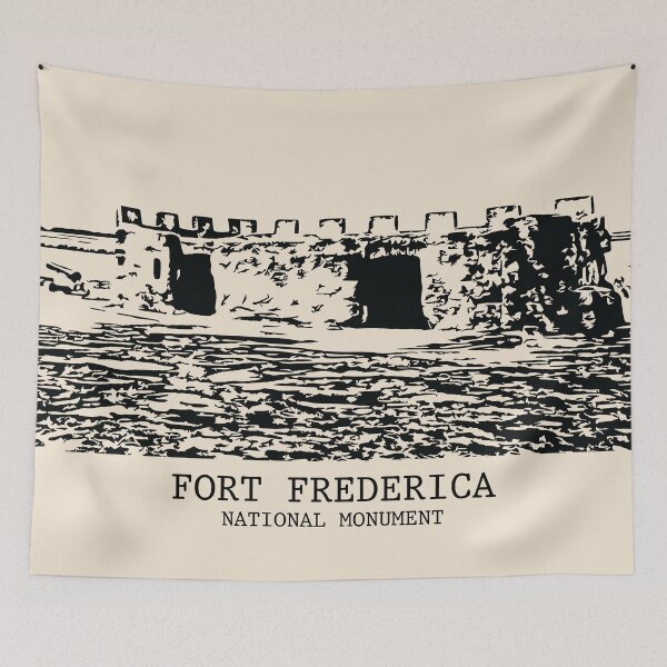 Item preview, Fort Frederica National Monument designed and sold by Lakeric Cityscapes.
