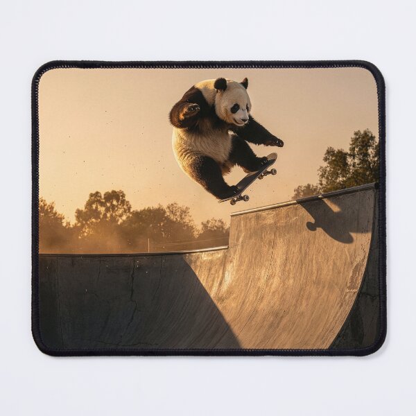 Item preview, Skateboard Panda designed and sold by Tridentulus.