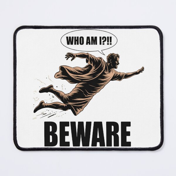 Item preview, Beware of Johnny the Tackling Alzheimer Patient designed and sold by djscrappie.