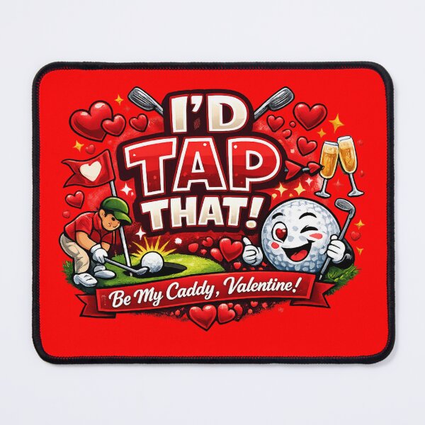 Item preview, Happy Golf Valentine Design Full of Love designed and sold by Tender Flower Clothing.