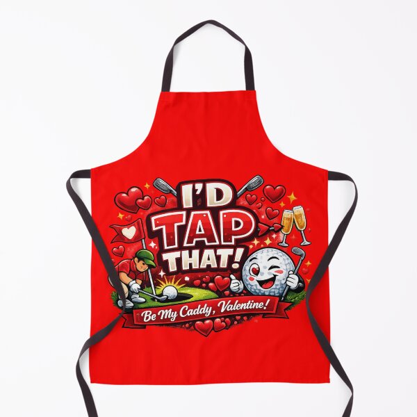 Item preview, Happy Golf Valentine Design Full of Love designed and sold by Tender Flower Clothing.