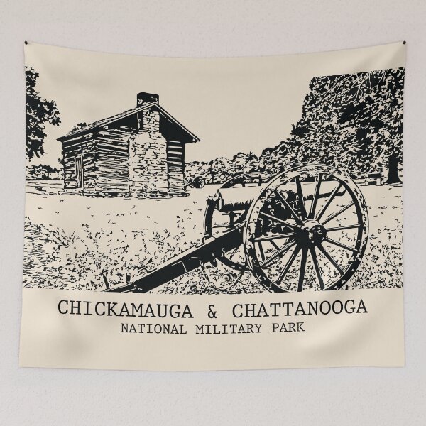 Item preview, Chickamauga & Chattanooga National Military Park designed and sold by Lakeric Cityscapes.