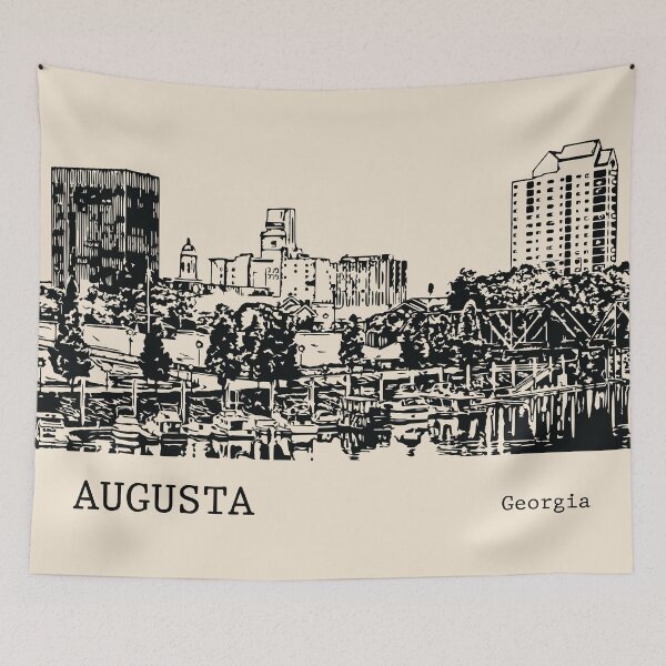 Item preview, Augusta Georgia designed and sold by Lakeric Cityscapes.