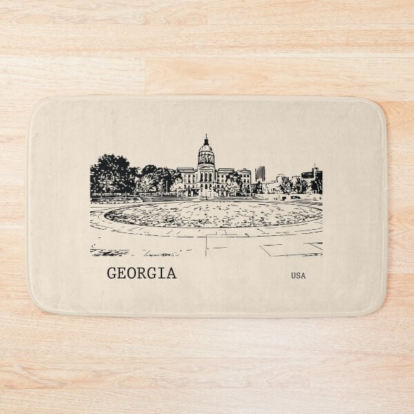Item preview, Georgia State USA designed and sold by Lakeric Cityscapes.