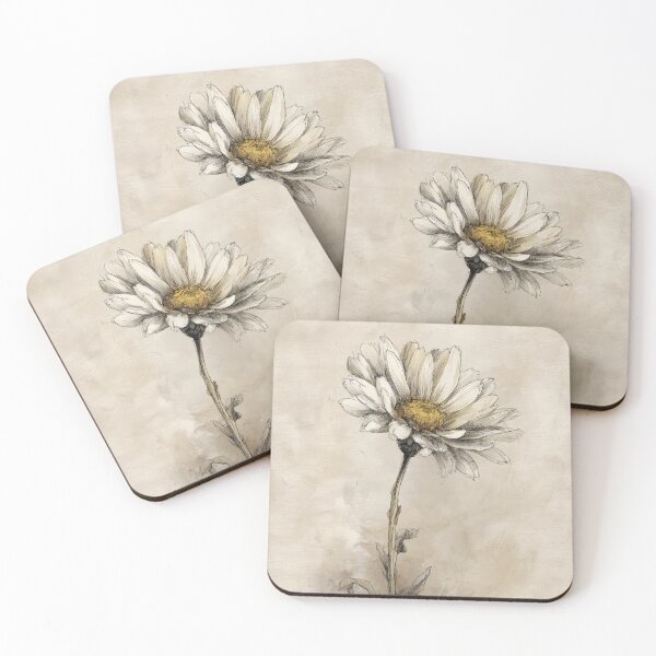 Item preview, Stillness of a Wild Daisy designed and sold by NordicDreams.