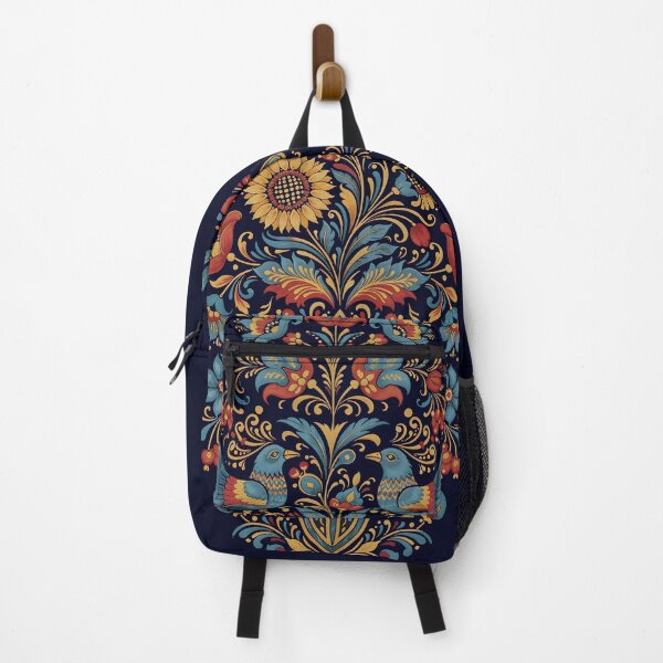 Item preview, UKRAINIAN TRYZUB Floral Folk Art designed and sold by agoraman.