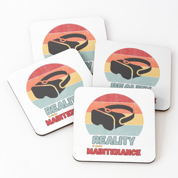 Item preview, Reality Is Under Maintenance Modern Philosophy Quote designed and sold by CleanDecor.