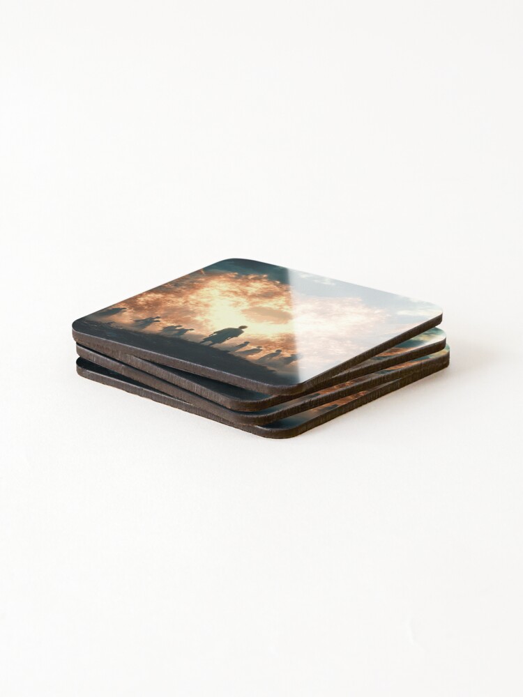 Thumbnail 4 of 5, Coasters (Set of 4), Formation designed and sold by RicoInStudios.