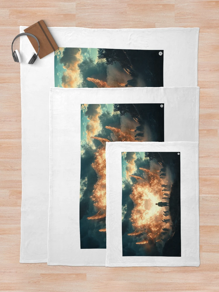 Thumbnail 5 of 6, Throw Blanket, Formation designed and sold by RicoInStudios.