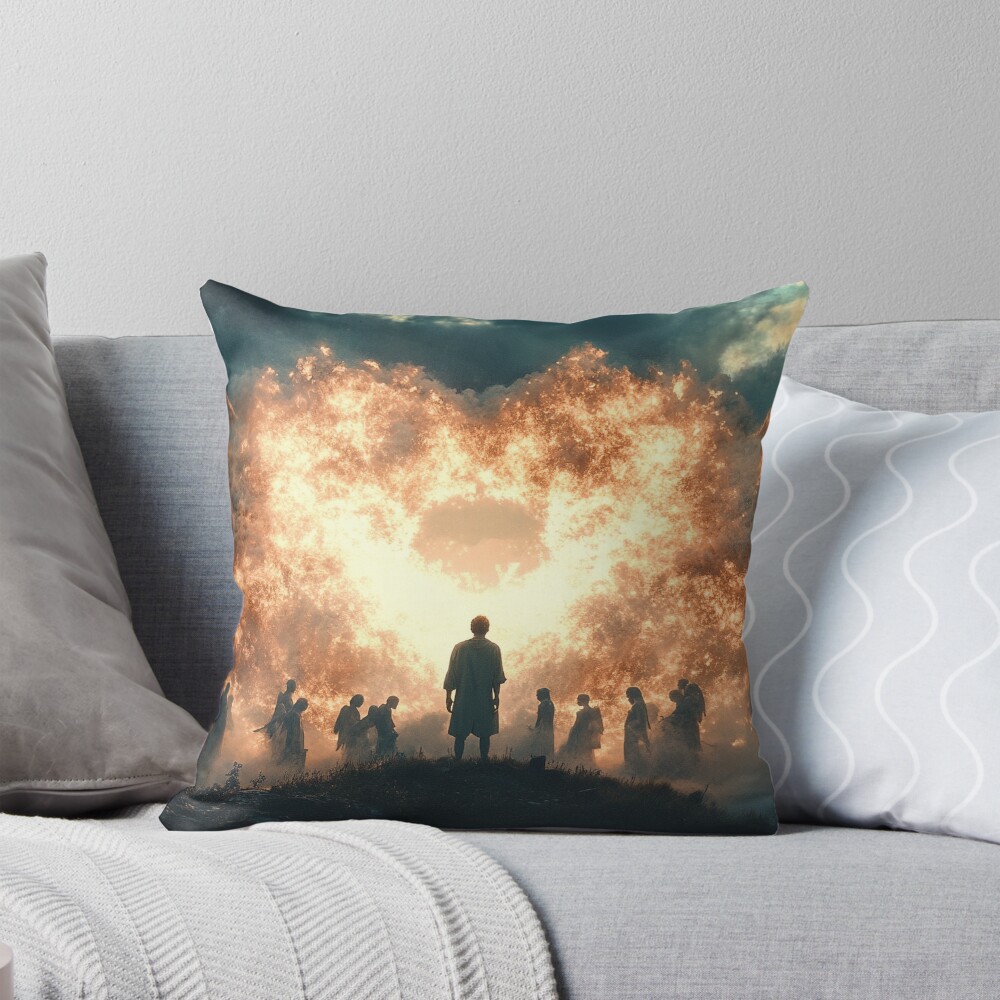 Item preview, Throw Pillow designed and sold by RicoInStudios.