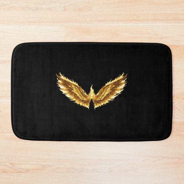 Item preview, Gold Angel Wings Graphic – Golden Feather Wings Art designed and sold by Reminixi.