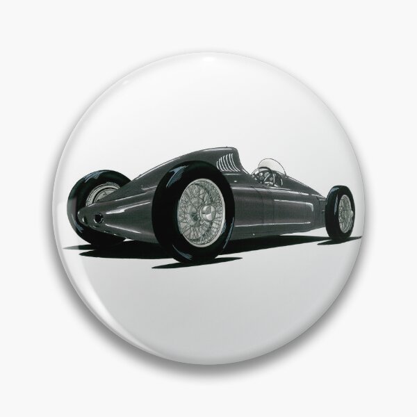 Item preview, Famous adorable retro classic racing car gray Cisitalia 360 Monoposto V12 engine designed and sold by Cars23.