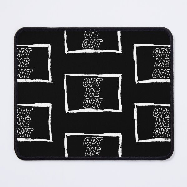 Item preview, Opt me out, against the current, white frame designed and sold by LiskoDesign.