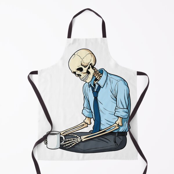 Item preview, Burnt-Out Corporate Skeleton designed and sold by Retrics Studio.