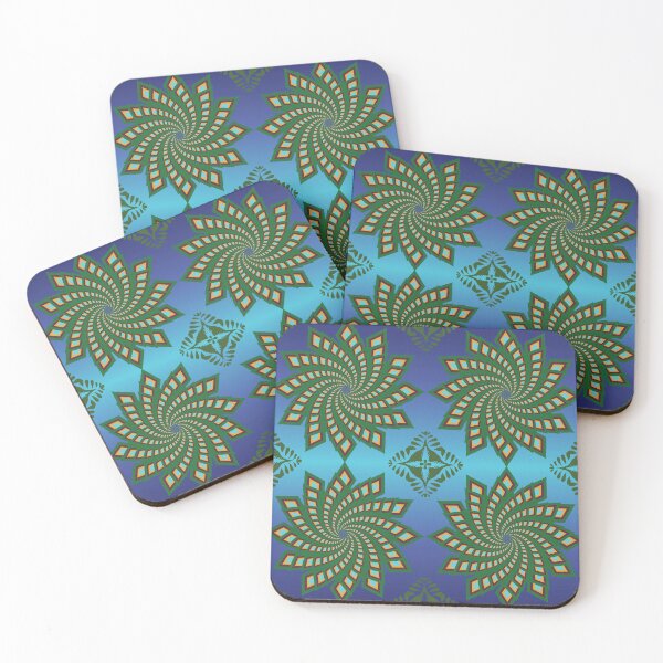Item preview, Blue Balance Energy Mandala designed and sold by OIL Pattern Design .