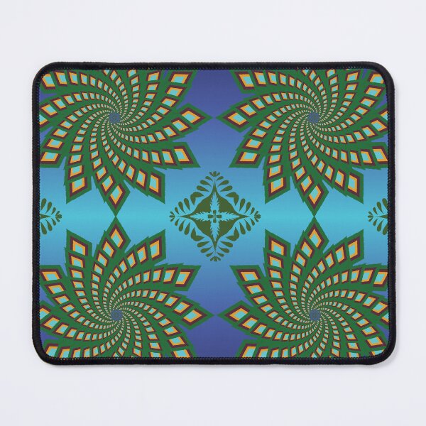 Item preview, Blue Balance Energy Mandala designed and sold by OIL Pattern Design .