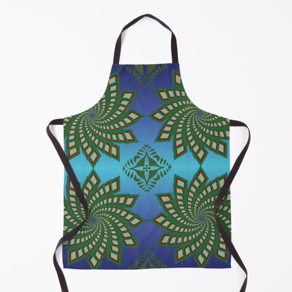 Item preview, Blue Balance Energy Mandala designed and sold by OIL Pattern Design .