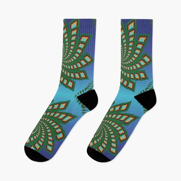 Item preview, Blue Balance Energy Mandala designed and sold by OIL Pattern Design .