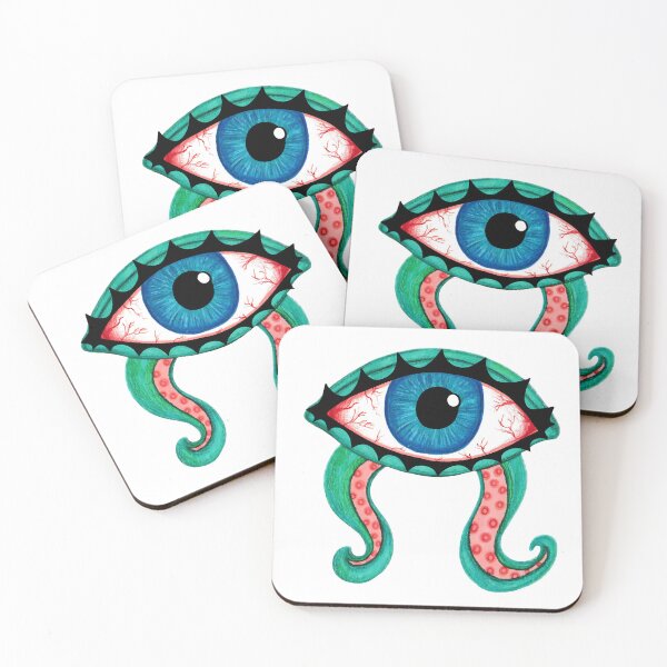 Item preview, Psychedelic Alien Eye designed and sold by CosmicPixlstudio.