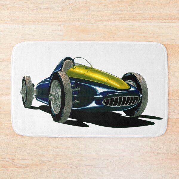 Item preview, Adorable classic retro racing car blue and yellow Cisitalia 360 Monoposto V12 engine designed and sold by Cars23.