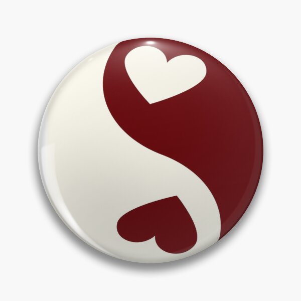 Item preview, Soft Love Valentine Aesthetic Pin designed and sold by GenZINISH.