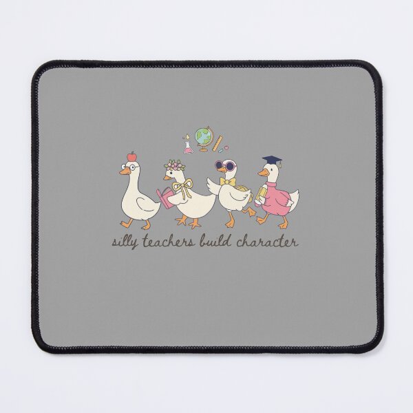Item preview, Silly Teachers Build Character - Funny Goose Teacher SEL Aesthetic Shirt designed and sold by BANKACEM.STORE.