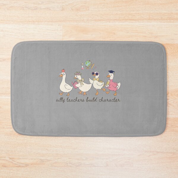 Item preview, Silly Teachers Build Character - Funny Goose Teacher SEL Aesthetic Shirt designed and sold by BANKACEM.STORE.