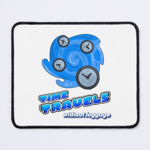 Item preview, Time Travels Without Luggage Philosophy Quote Art designed and sold by CleanDecor.