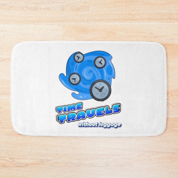 Item preview, Time Travels Without Luggage Philosophy Quote Art designed and sold by CleanDecor.