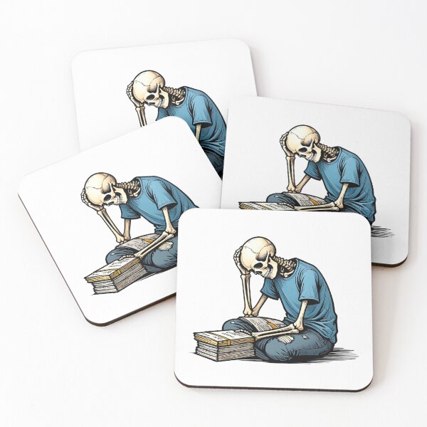 Item preview, Skeleton With Student Debt designed and sold by Retrics Studio.