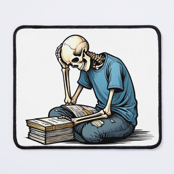 Item preview, Skeleton With Student Debt designed and sold by Retrics Studio.