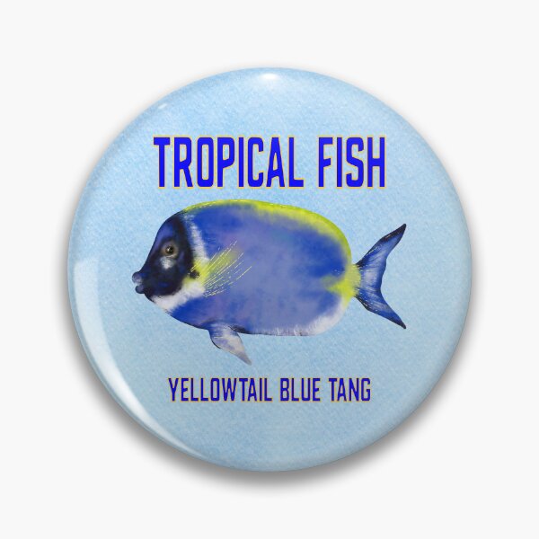 Item preview, Vibrant Yellowtail Blue Tang designed and sold by MysticOzzy.