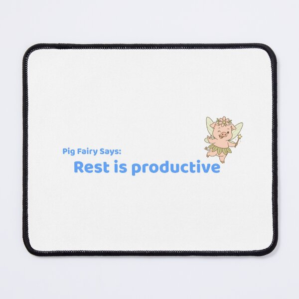 Item preview, PFS Rest is productive designed and sold by PigFairySays.