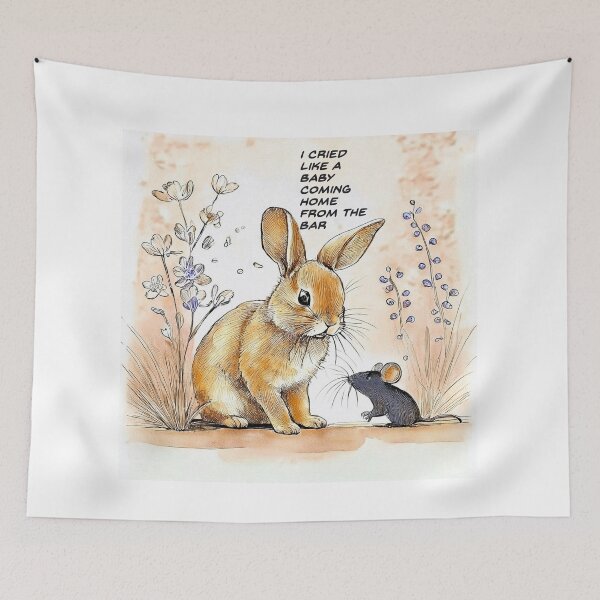 Item preview, i cried like a baby coming home from the bar designed and sold by PopCultureArtShop.