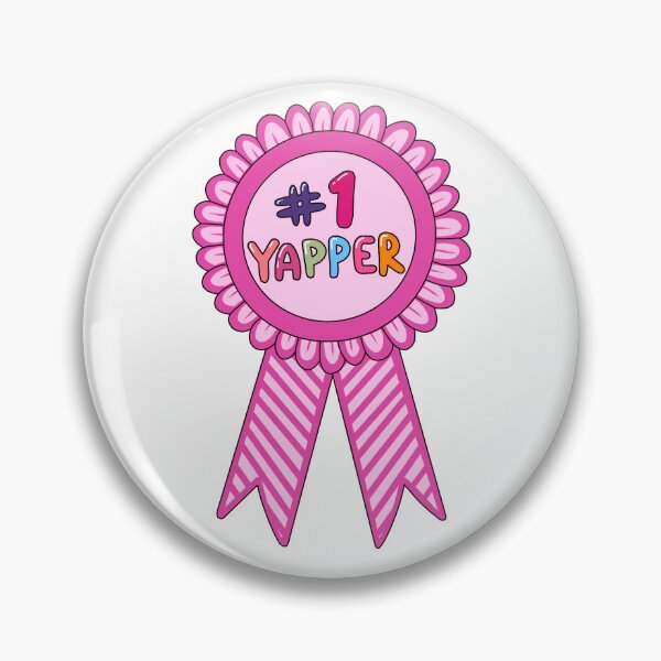 Item preview, No.1 Yapper Prize Ribbon designed and sold by CosmicPixlstudio.
