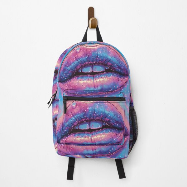 Item preview, Pastel Dripping Lips Glossy Water Aesthetic designed and sold by Neer arts.