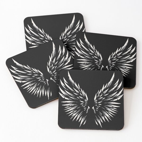 Item preview, Torn Angel Wing- Dark Gothic Streetwear Symbol  designed and sold by LumeSketch123.