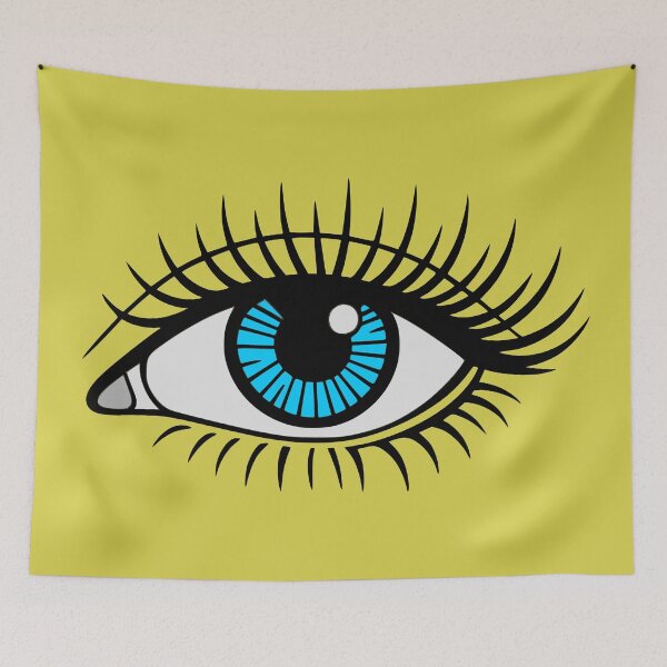 Item preview, Deep Blue Eye – Surreal Digital Illustration designed and sold by NeerPrema.