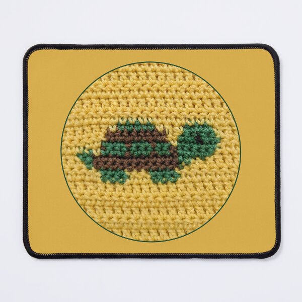 Item preview, Cute Green Crochet Turtle Yellow designed and sold by TackyTime.