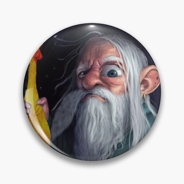 Item preview, Unpleasant Gnome with Chicken designed and sold by guanozap.