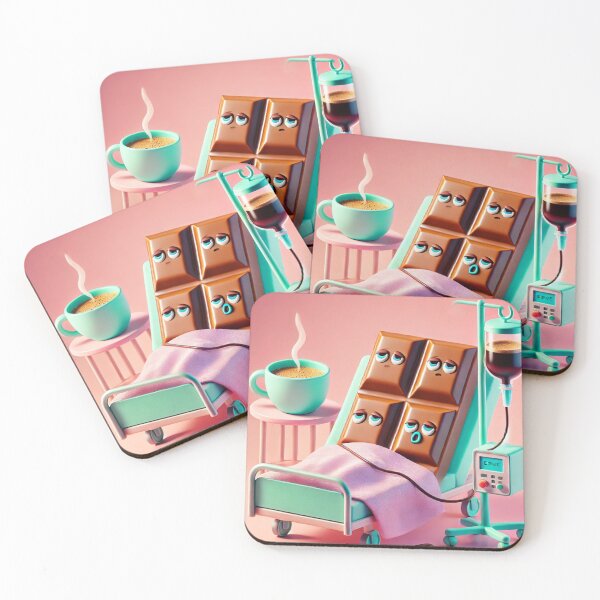 Item preview, Coffee IV for Burnout Chocolate designed and sold by ComedyInkFactor.