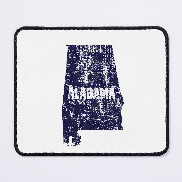 Item preview, Alabama distressed with state shape designed and sold by WhiteShirtGuy.