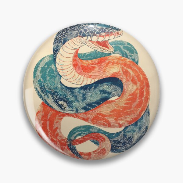 Item preview, Colorful snake designed and sold by MendaciousMina.
