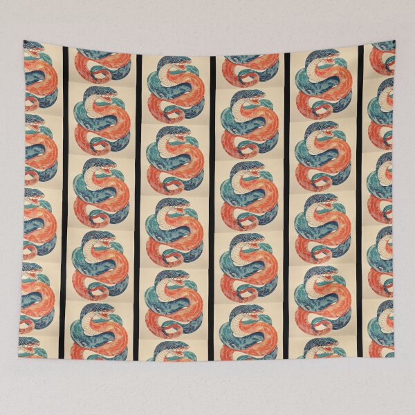 Item preview, Colorful snake designed and sold by MendaciousMina.