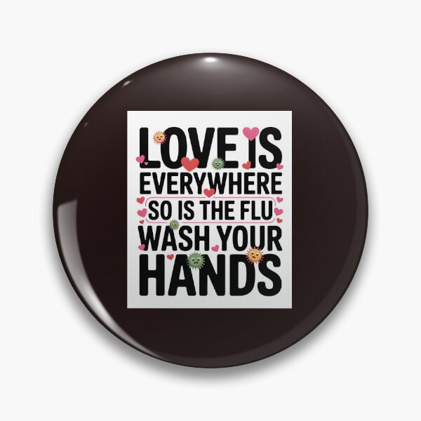 Item preview, Love Is Everywhere So Is The Flu – Nurse Humor Shirt designed and sold by Viktorio Art Shop.