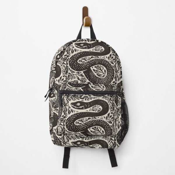 Item preview, Lino cut snake designed and sold by MendaciousMina.