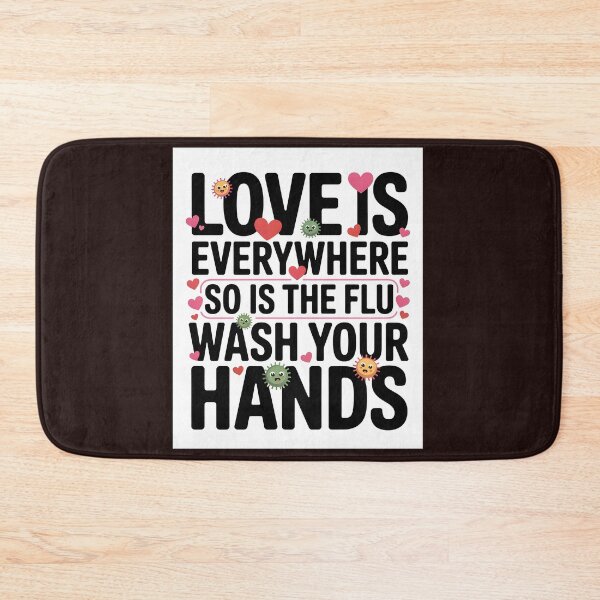Item preview, Love Is Everywhere So Is The Flu – Nurse Humor Shirt designed and sold by Viktorio Art Shop.