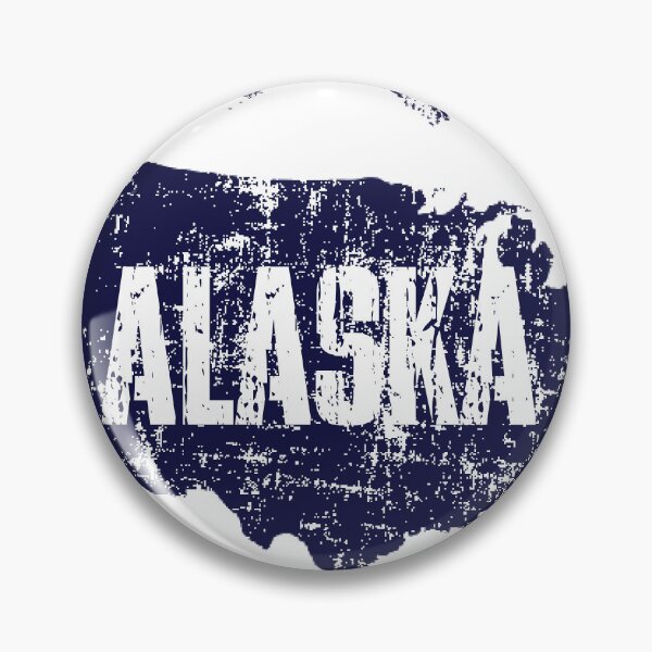 Item preview, Alaska distressed with state shape designed and sold by WhiteShirtGuy.